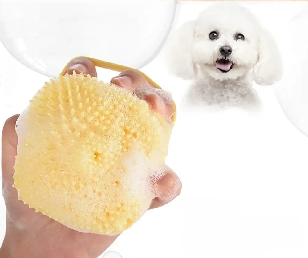 Silikonowa Szczotka do Mycia Zwierząt